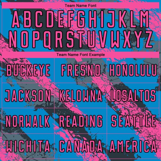 Rosa-Weiß Uniform Sublimation Pulver Custom Fußball Blau Trikot