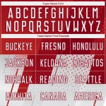 Fußball Sublimation Rot Custom Weiß Uniform Trikot