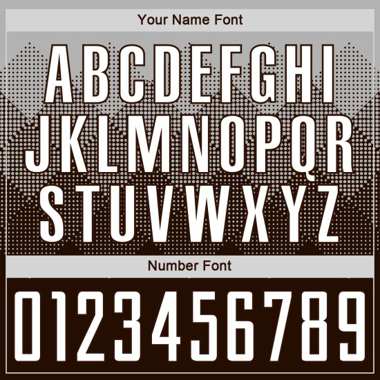 Benutzerdefinierte weiße Fußball-Trikot Uniform Sublimation braun