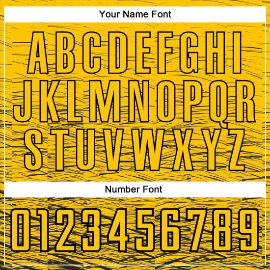 Sublimation Fußballtrikot Schwarz Gelb Uniform Custom