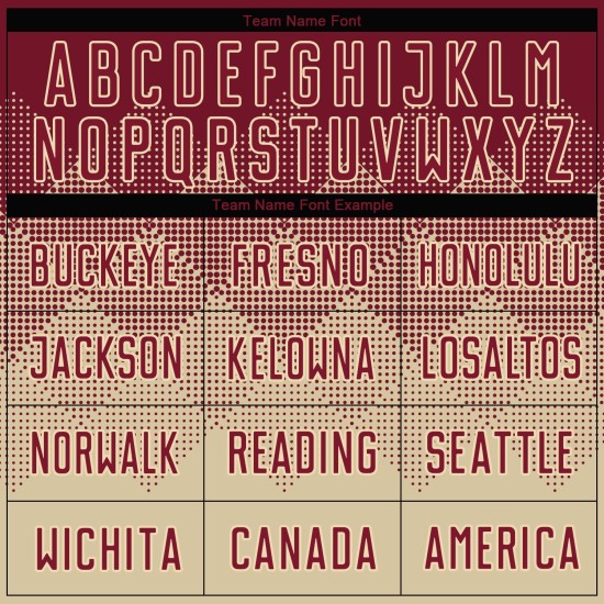 Benutzerdefinierte Uniform Creme Jersey Fußball Sublimation Crimson