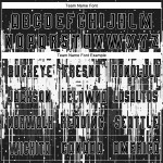 Uniform Trikot Schwarz Fußball Sublimation Weiß Custom