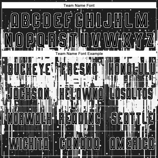 Uniform Trikot Schwarz Fußball Sublimation Weiß Custom