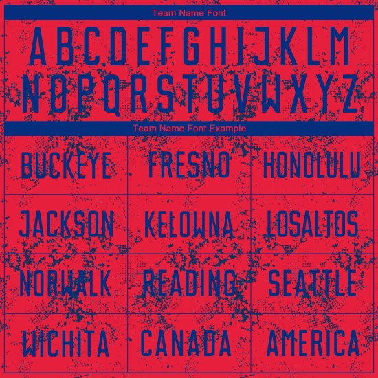 Fußballtrikot Uniform Custom Sublimation Royal Red