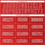 Sublimationstrikot Rot-Schwarz Uniform Fußball Custom Rot