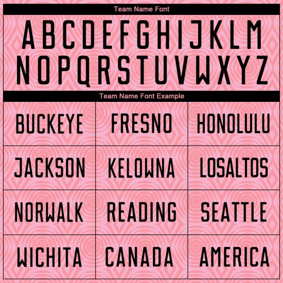 Fußballuniform Rosa Trikot Formen Rosa Mittel Geometrisch Schwarzlicht Sublimation Custom