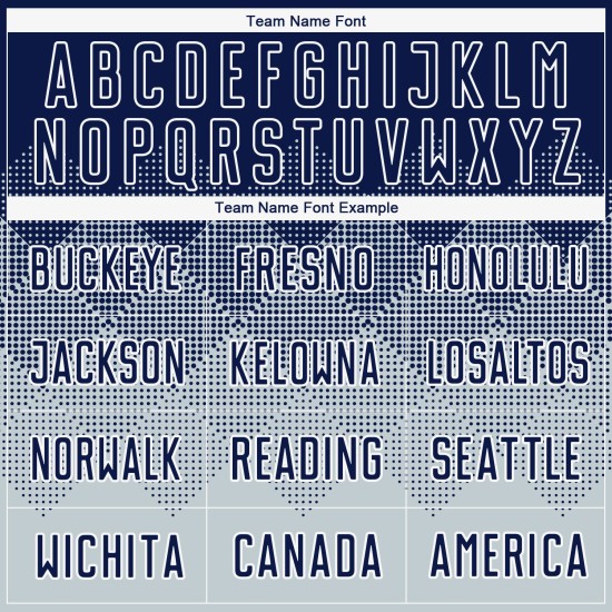 Silber Trikot Uniform Navy-Weiß Sublimation Custom Fußball