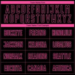 Rosa Nadelstreifen Sublimation Fußball Verblassen Uniform Jersey Schwarz Mode Custom