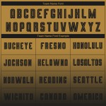 Gold Fade Custom Fußball Lange Alte Sublimation Jersey Uniform Mode Schwarz