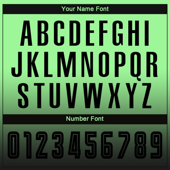 Fade Pea Jersey Custom Fashion Sleeve Uniform Fußball Sublimation Lange Schwarz Grün