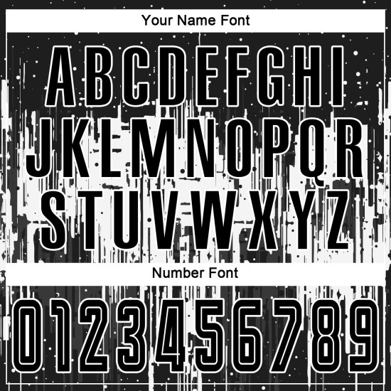 Uniform Trikot Schwarz Fußball Sublimation Weiß Custom