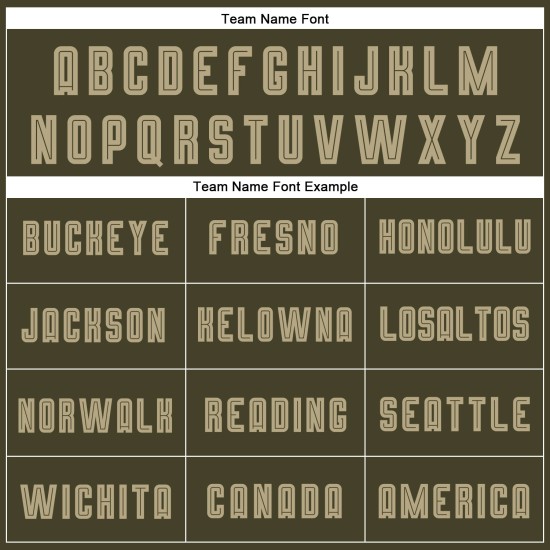 Sublimation Gold-Camo Vegas zum Service Uniform Olive Jersey Fußball benutzerdefinierte Salut