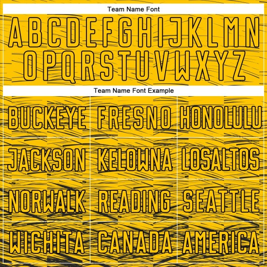 Sublimation Fußballtrikot Schwarz Gelb Uniform Custom